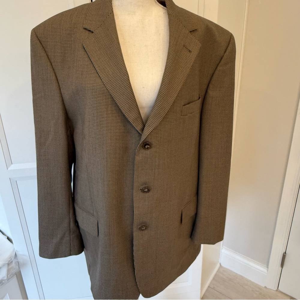 Men's JoS A Bank Mitchell Tan Blazer